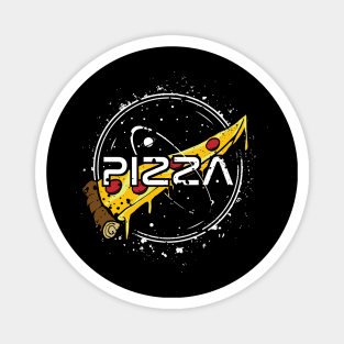 Funny Slice Of Pizza Nasa Parody Magnet